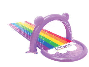Care Bears Dual Lane Sprinkler Water Slide